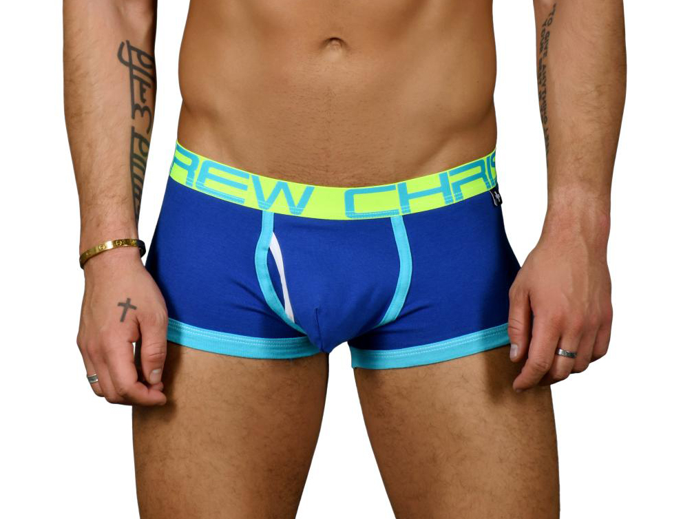Fly Tagless Boxerky ANDREW CHRISTIAN Almost Naked Royal Blue1